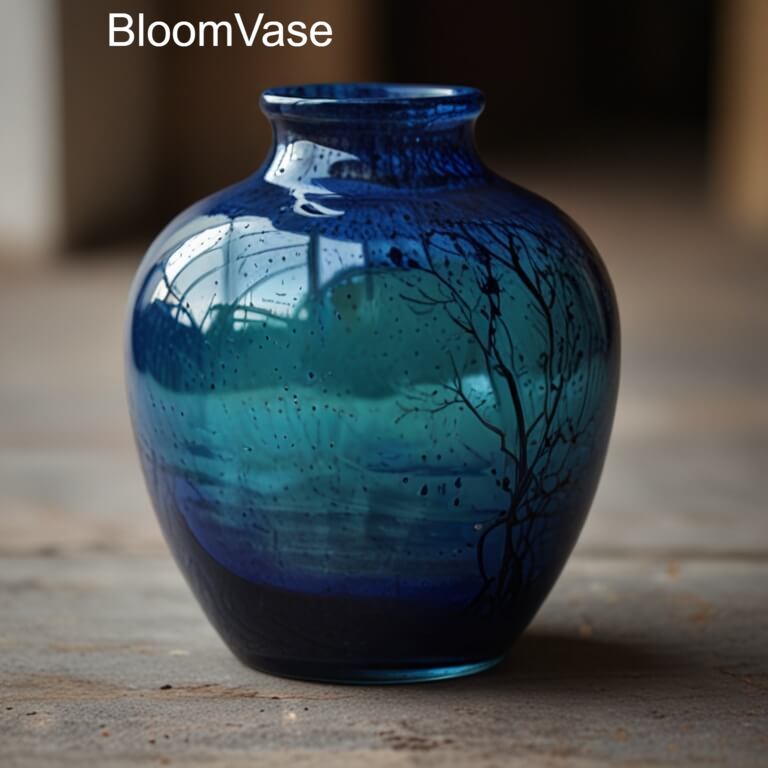 Stunning Blue Vase